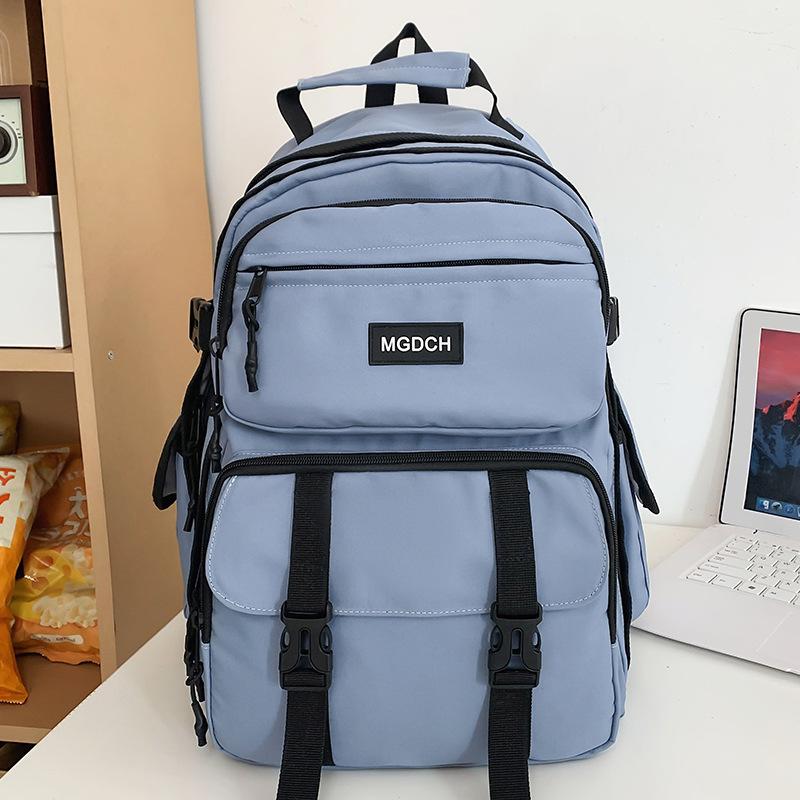 Schultaschen College-Studenten Mädchen Gymnasiasten Burgunderfarbene Rucksäcke Mittelschüler Grundschüler Rucksäcke