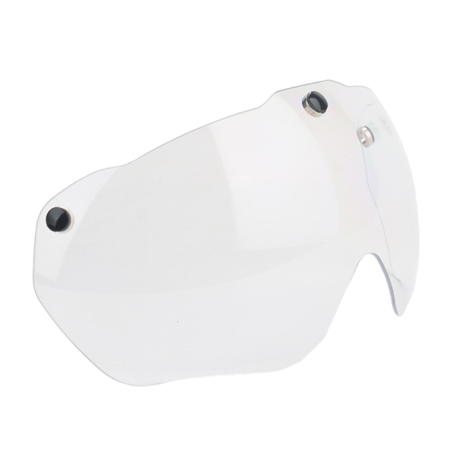 Abnehmbare Magnetische Fahrradhelmbrille Abnehmbare Sonnenblenden Schild Fahrradhelm Linse Sonnenbrille Fahrradhelm Zubehör weiß