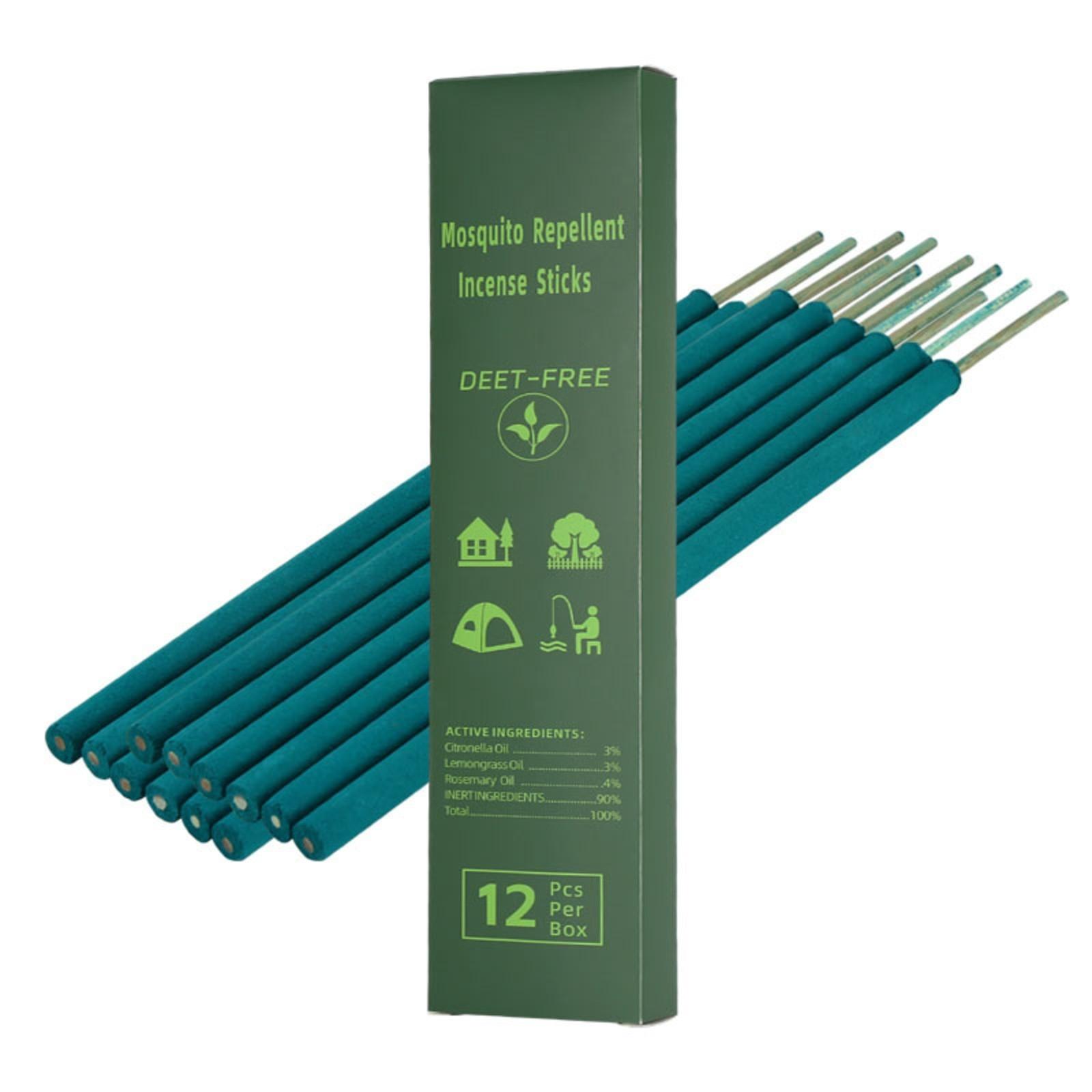 Stick Outdoor Spulen Anti-Mücken Langlebige Citronella Stick Garten One Size grün