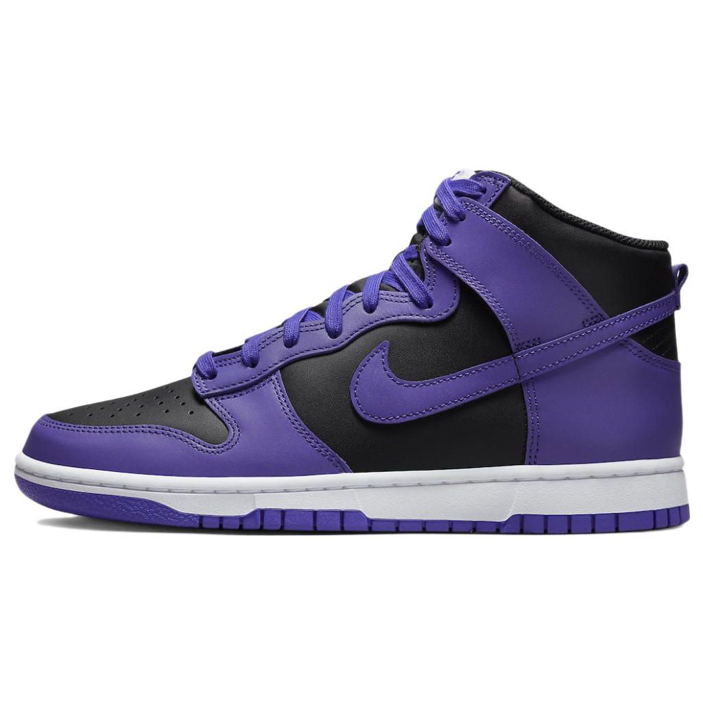 Nike Dunk High Psychic Purple Herren Sneaker Schwarz Weiß DV0829-500 41