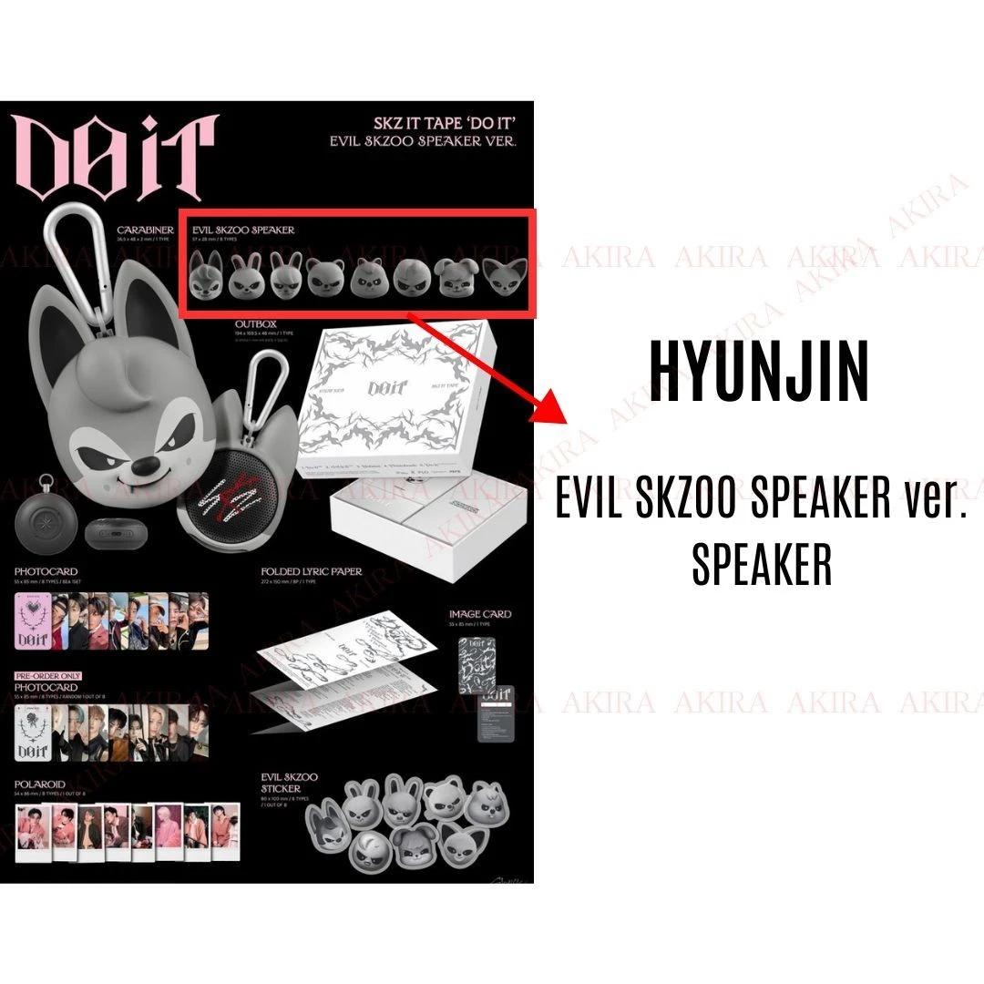 STRAY KIDS SKZ IT TAPE DO IT EVIL SKZOO LAUTSPRECHER ver. OFFIZIELLES FOTO HJ / SPEAKER (SPEAKER Only, No PC)