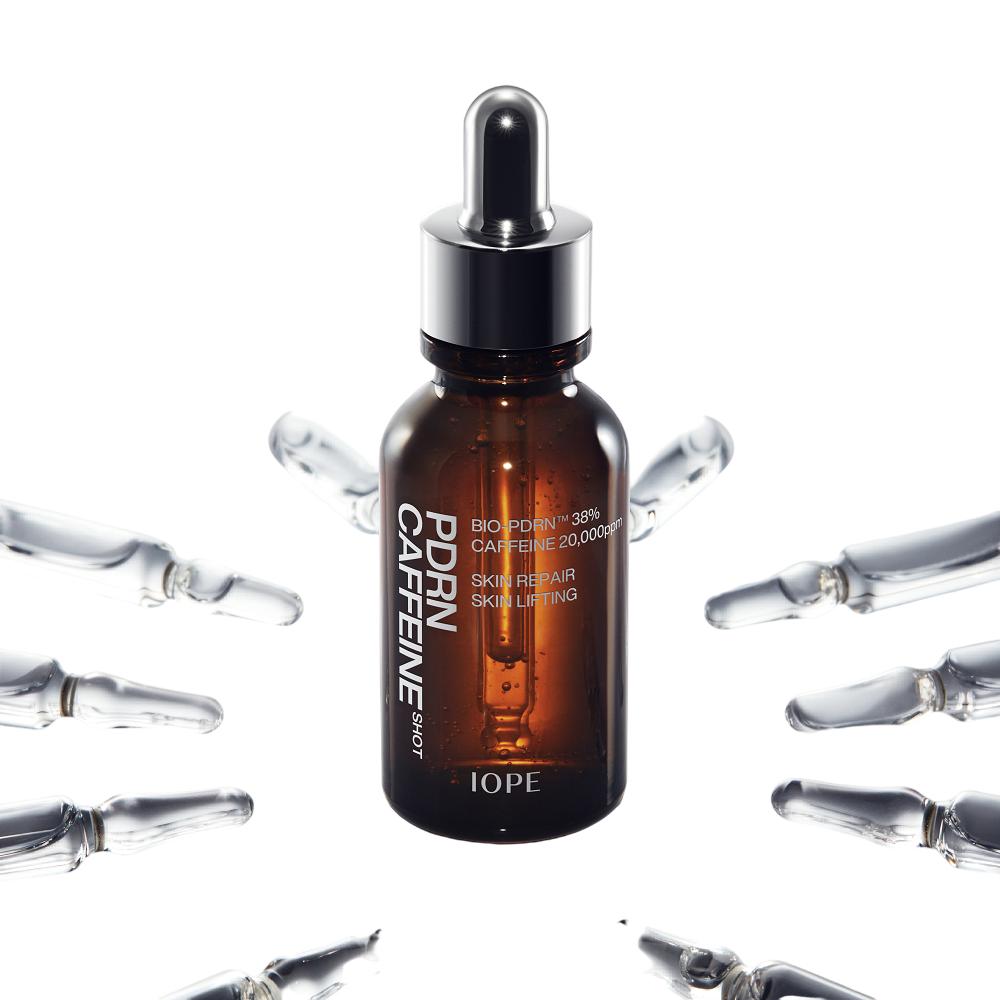 IOPE PDRN Koffein Shot Ampulle 30ml – Straffende Unterstützung, Vitalitäts-Boost, Koreanisch 30ml