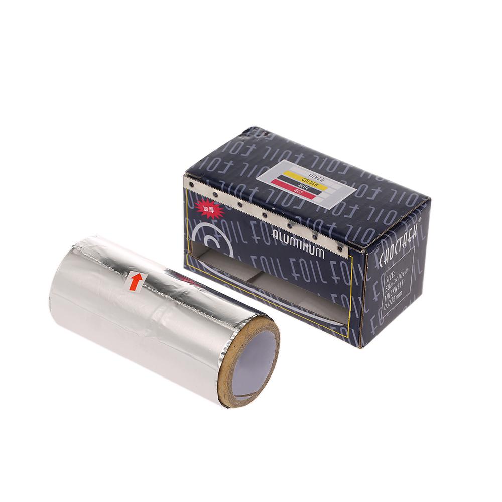 Strähnchenfolie zum Färben der Haare Neu im Karton mit Cutter Aluminium