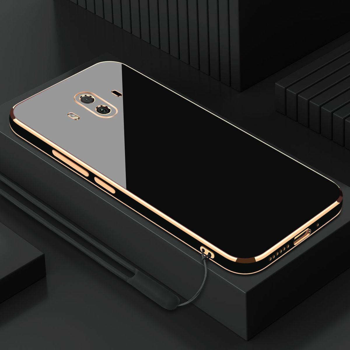 Für Huawei Mate 10 Pro Hülle Huawei Mate 10 Hülle MATE10 PRO Silikon Handyhülle Luxus Cartoon Silikonhülle Creme Lächeln Gesicht Huawei Mate 10