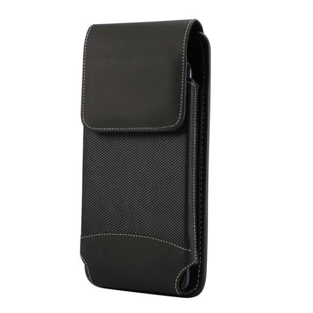 Handyhülle für SAMSUNG S21 S22 S20 Ultra 5G Oxford Leder Gürtelclip Holster Taillentasche für GALAXY S22 S21 S20 S10 S9 S8 PLUS S20 FE Universaltasche For S21 plus schwarz