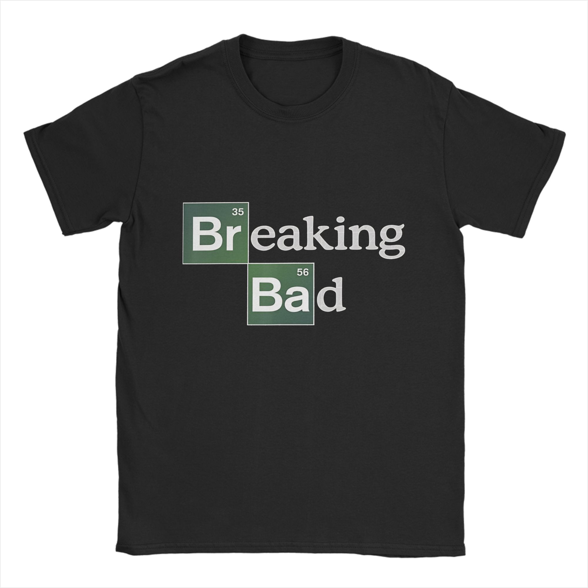 Heisenberg T-Shirts Herren Breaking Bad Mode 100% Baumwolle T-Shirts Rundhals Kurzarm T-Shirts Neue Ankunft Oberteile - Herren Sum... 3XL bunt