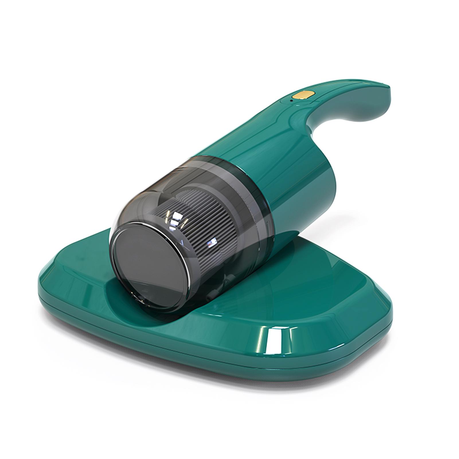350W Matratze Staubsauger Milben Entfernung Instrument Drahtlose Haushalts Bett Staubsauger Maschine Reiniger grün