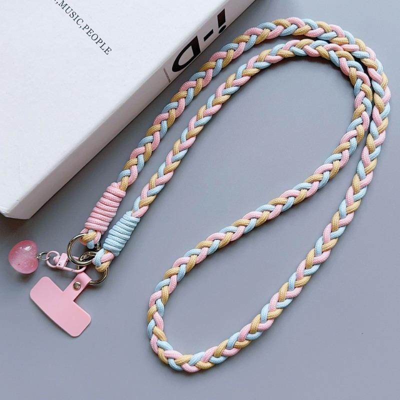 Kreatives Handy Universelles Lanyard Umhängekordel Lang Handy-Lanyard Schultergurt Cartoon Dekorativer Anhänger Zubehör