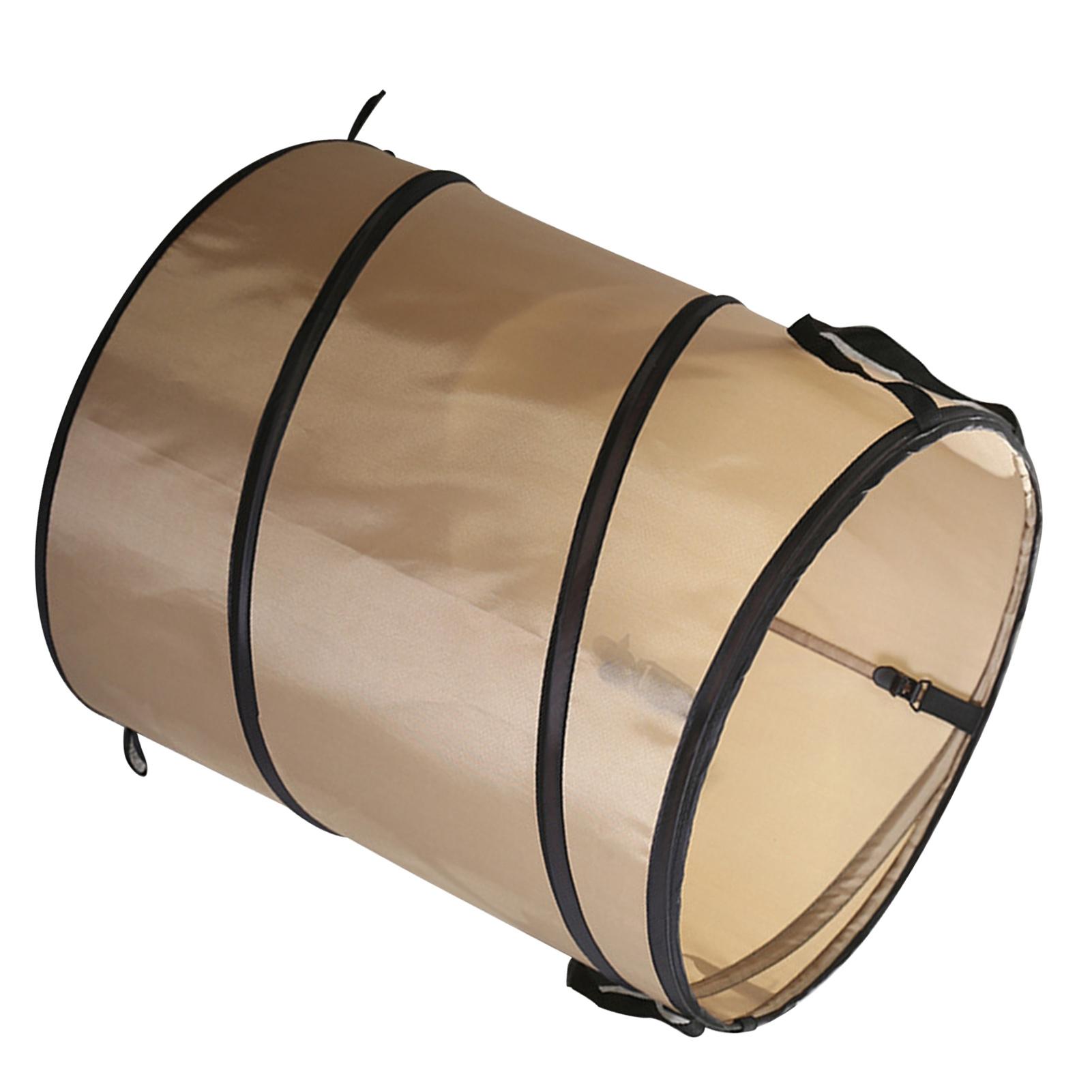 Camping Mülleimer Oxford Stoff Zusammenklappbarer Abfallsack Tragbarer Camping Mülleimer für Balkon Garten