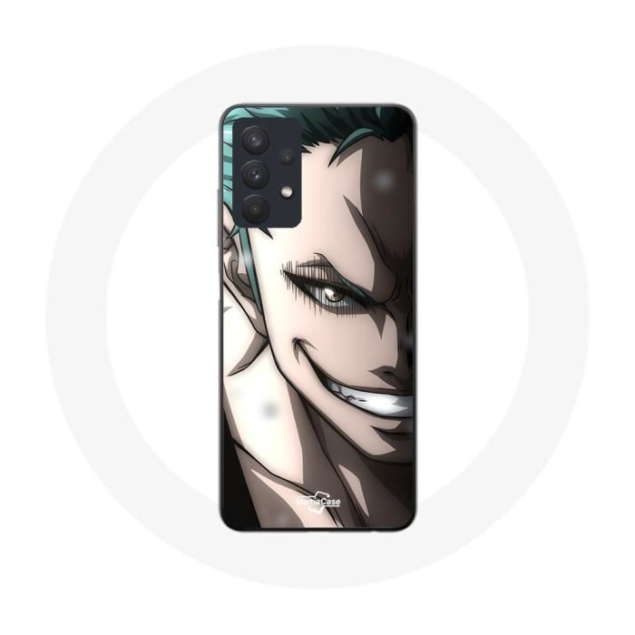 Hülle für Samsung Galaxy A32 5G One Piece Manga Zoro Manga Face