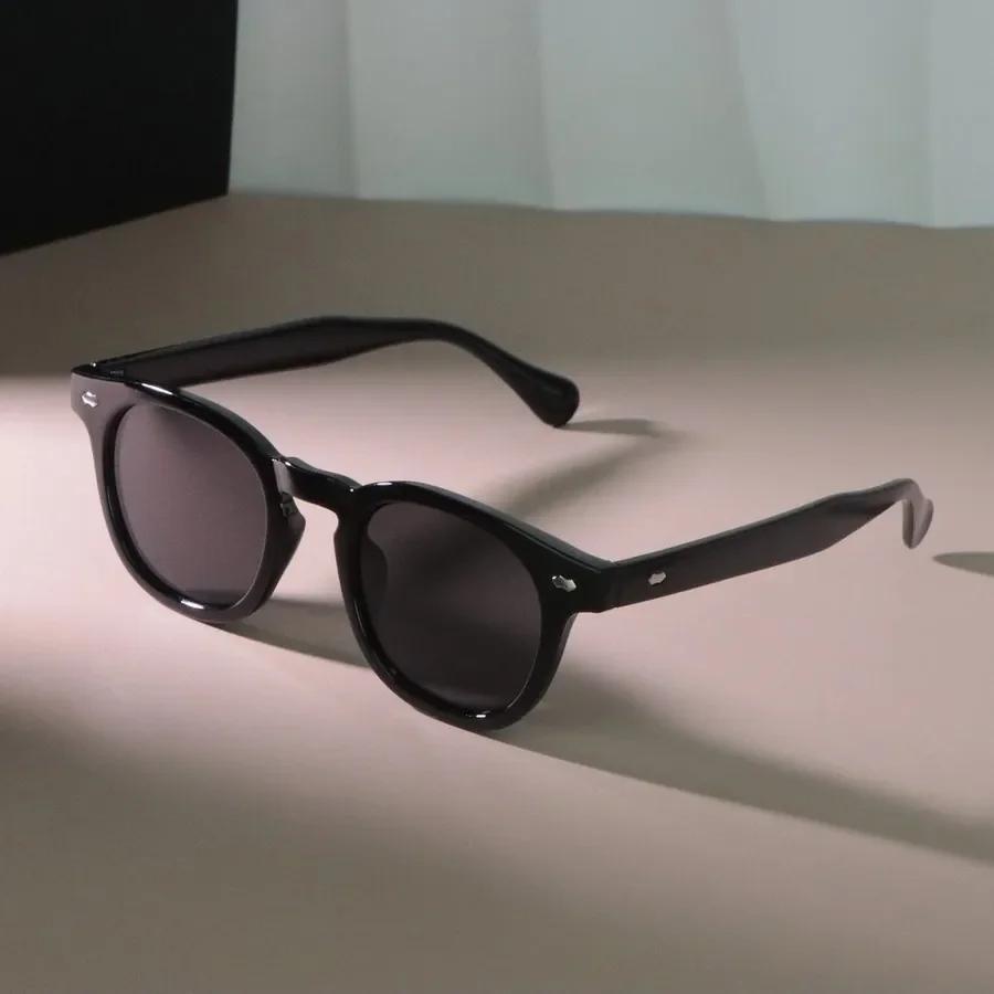 Stilvolle Runde Sonnenbrille Damen Herren Retro Spiegelglas Einfache Sonnenbrille Damen Herren Coole Farben Oculos De Sol Other gray