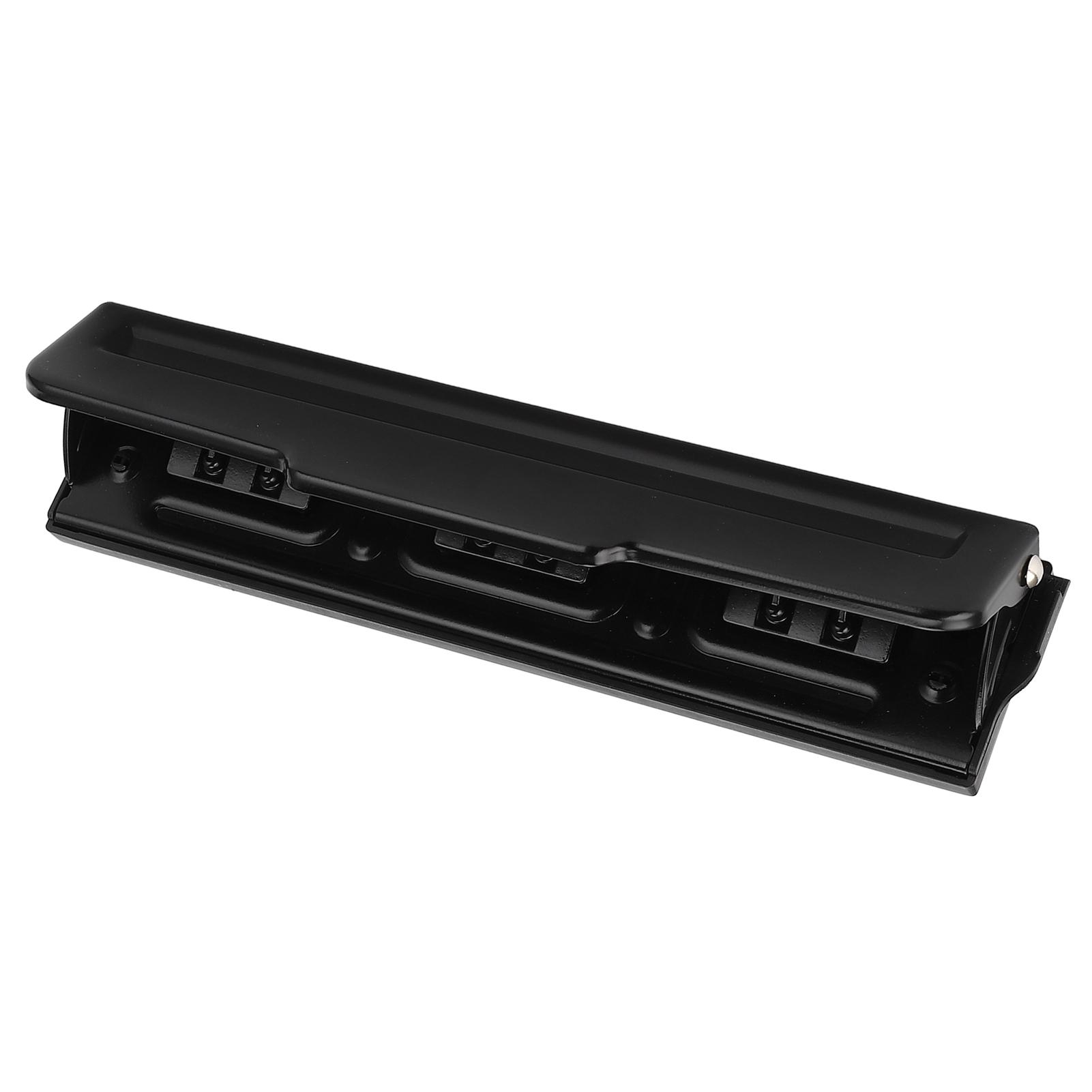 Locher für Papier, Hebel-Design, rutschfeste, weiche Basis, Büro, 9-Loch-Locher für Zuhause