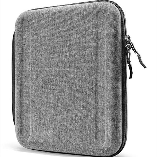 Wasserdichte und verschleißfeste Hartschalen-Laptoptasche für iPad Pro für 11-12-Zoll-Tablets 11 inch Standard with Strap hellgrau
