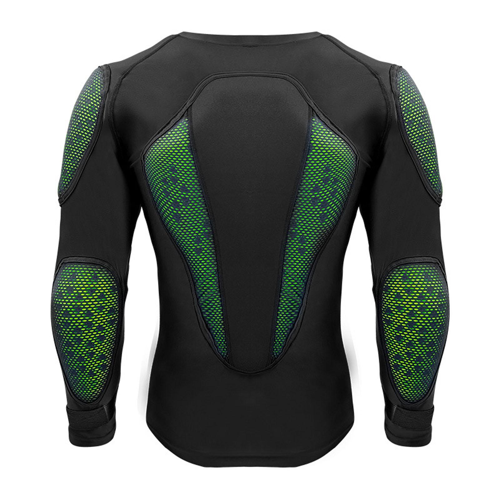 Motorrad Rüstung Shirt Starke Schutz Atmungsaktiv Schweißfest Reiten Schutz Getriebe Rüstung für L