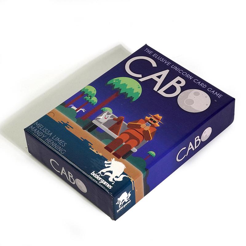 Cabo Kartenspiel Geeignet für Sammler Feiertagsparty Deck Geschenke für Gäste Halloween Geschenke Weihnachtsgeschenke