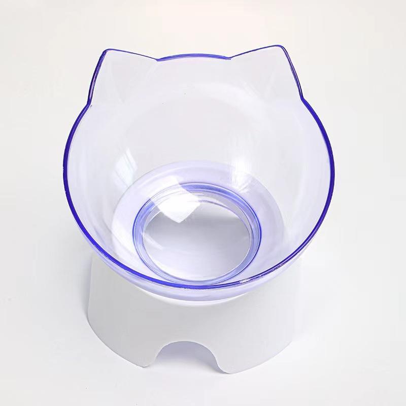 Rutschfester Doppel-Katzennapf, Hundenapf mit Ständer, Futternapf für Katzen, Wassernapf für Katzen, Futternäpfe für Hunde, Futternapf, Produktzubehör white