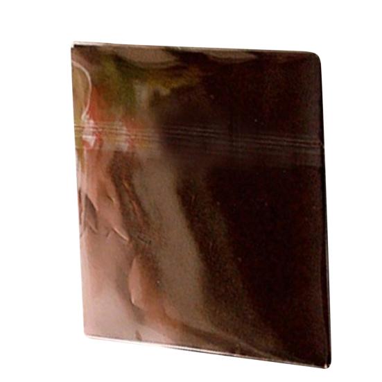 100 Stücke mehrfarbige Aluminiumfolie Bonbonpapier Schokolade Süßigkeiten Paket Wrapper kaffeebraun