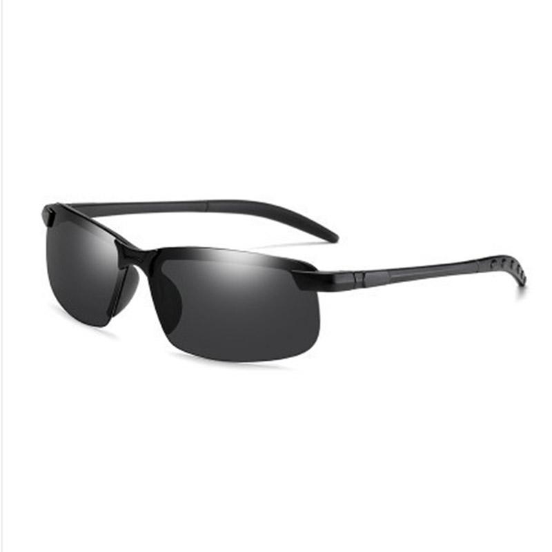 Herren Damen Nachtsichtbrille für Autofahrer Autofahrerbrille Sonnenbrille Modische Sonnenbrille nicht polarisierte Brille schwarz