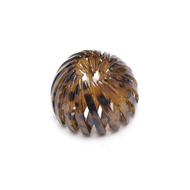 2022 neue Mode Frauen Brötchen Haar Klaue Schachtelhalm Schnalle Haar Clip Vogel Nest Erweiterung Haar Zubehör Weibliche Pferdeschwanz Headwear