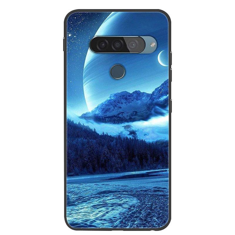 Schwarze Stoßstangenhülle für LG G8X G8S ThinQ Hülle TPU Weiche Silikon Handyhüllen für LG G8X ThinQ G 8X G8 x Rückabdeckung G8 G7 ThinQ G 8S LG G8X ThinQ