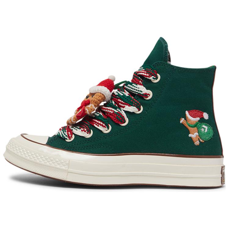 Neue Converse Chuck 70 Hi X Mas Lebkuchen & Strickstrumpf Midnight Clover Damen A12455C 35