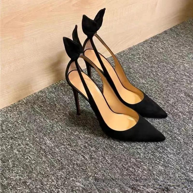 Neu Frauen Pumpen Wildleder High Heels Schuhe Mode Büro Schuhe Stiletto Party Schuhe Weibliche Komfort Frauen 39