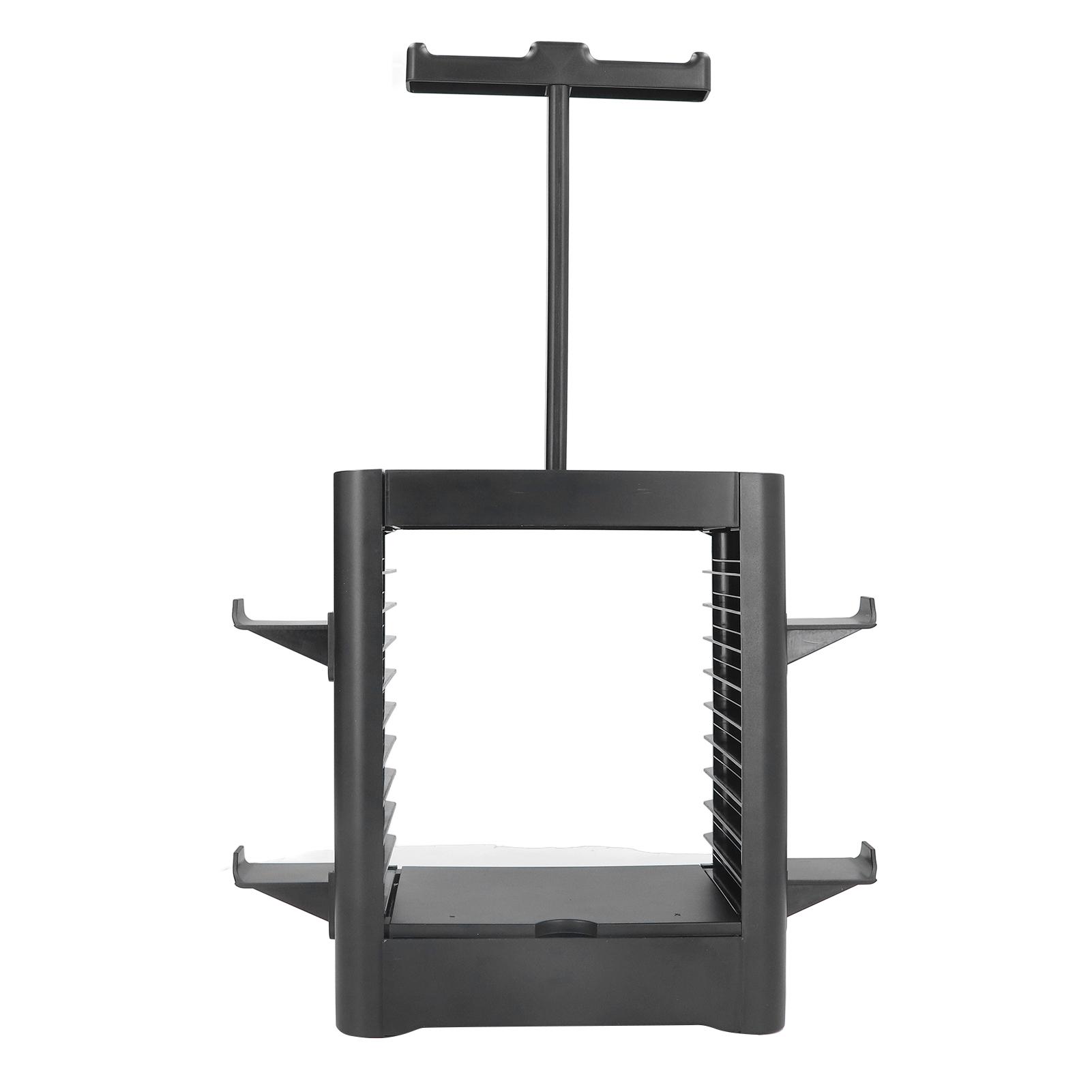 Spieleaufbewahrungsturm Meiste Aufbewahrung 10 Disks 2 Headsets Ständer 4 Controller für PS5 für PS4 für