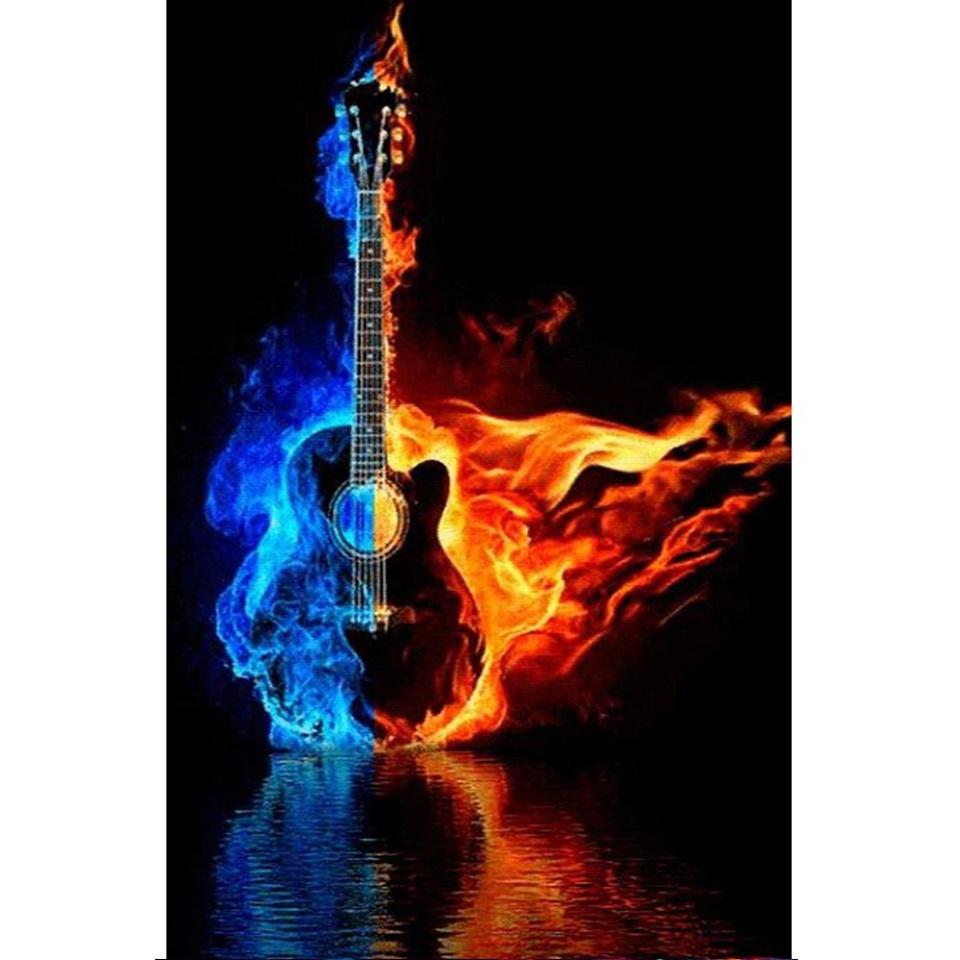 5D-Diamantgemälde zum Selbermachen, voller runder Bohrer, Stickerei, Kreuzstich, Geschenk, Heimdekoration, Geschenk 20X30CM