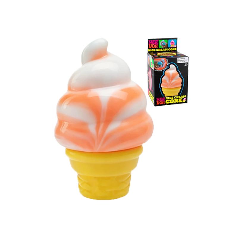 Dr Pepper X NeeDoh Nice Cube Squishy Spielzeug Stressabbau Spielzeug, Weicher Knetwürfel für Kinder & Erwachsene, Angstlösendes sensorisches Spielzeug