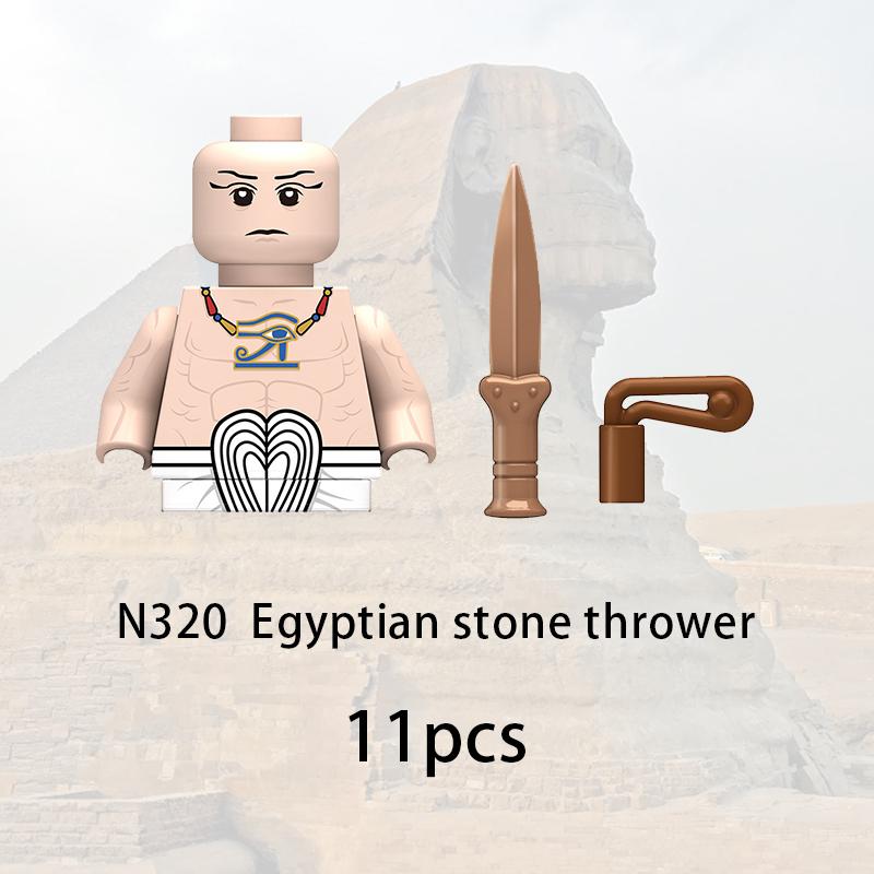 11 stücke Mittelalterlichen Teutonic Ritter Baustein Alte Ägypten Soldat Figur Militär Burg Waffe Zubehör Ziegel Spielzeug Kind Geschenk N321