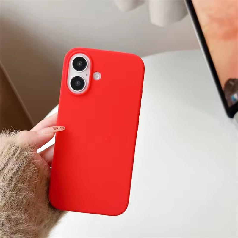 Luxus Flüssigsilikonhülle Für iPhone17 16 15 14 13 12 11Pro Max Plus XS XR Mini 7/8 SE 16E Handyhüllen Für iPhone Vollschutzhülle iPhone 17