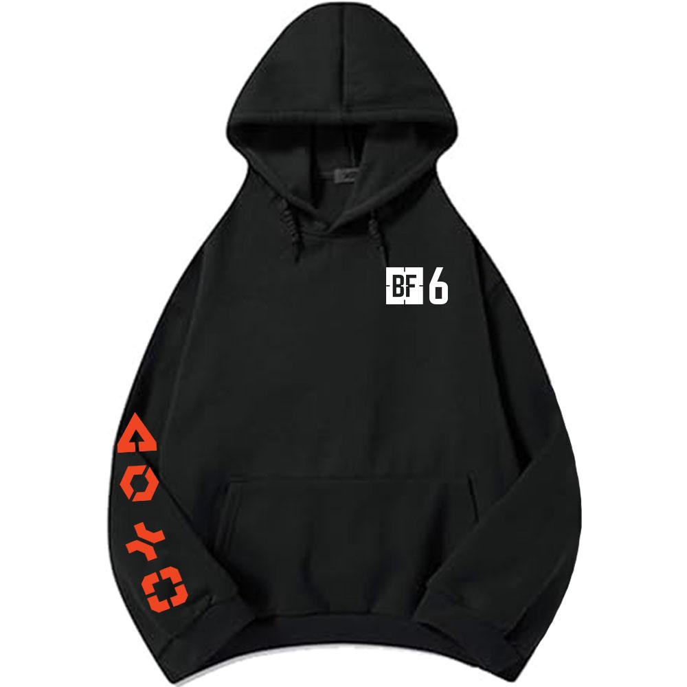 Heißes Spiel Battlefield 6 Grafik-Hoodies Unisex Langarm Fleece Kapuzenpullover Grafikdruck Pullover XS