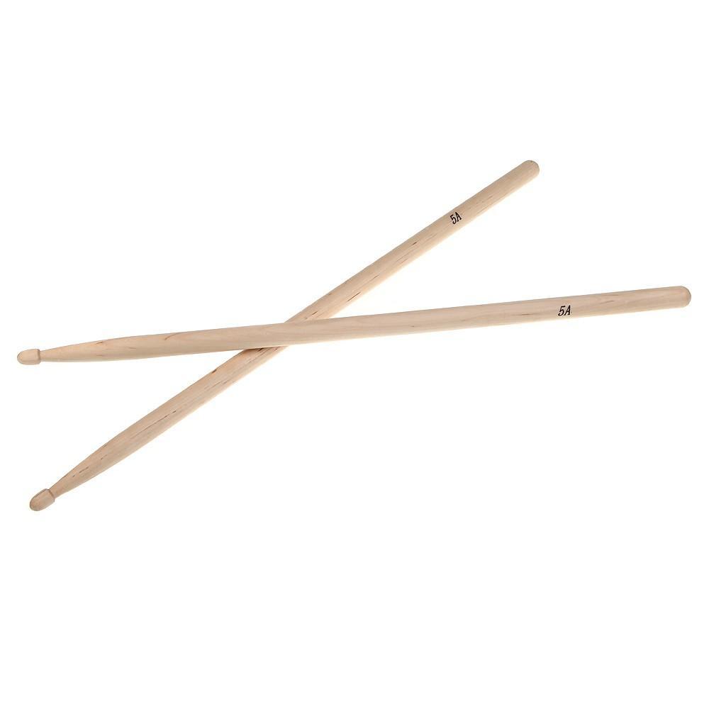 Paar 5A Drumsticks aus Ahornholz für Schlagzeug, leicht, professionell