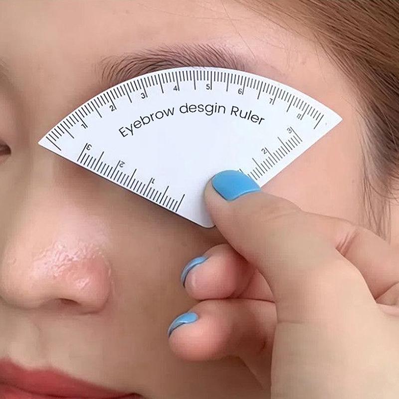 Schnelles Zeichnen Augenbrauen Design Lineal Microblading Mapping Werkzeug Formgebung Permanent Make-up Zeichenschablone Lineal Tattoo Zubehör Wiederverwendung
