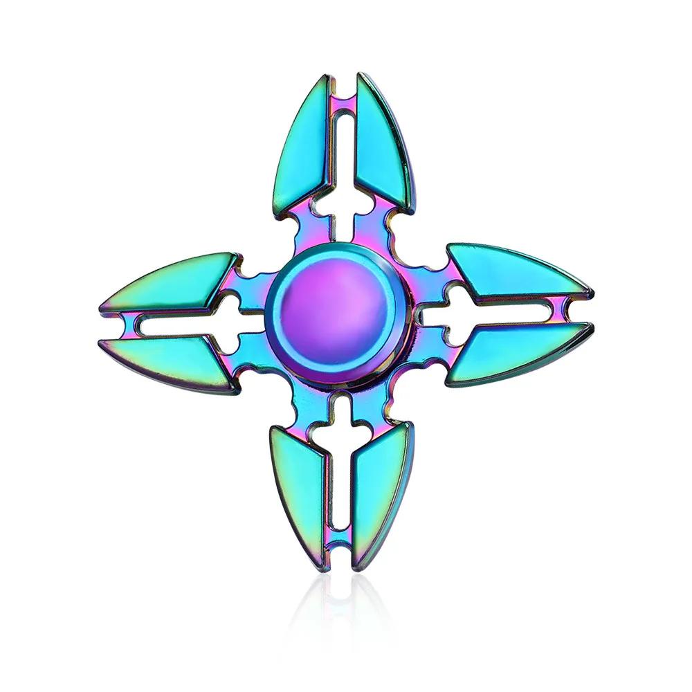 Neueste Fidget Spinner Spielzeuge Anti-Stress-Legierung Fingerkreisel R188 Fingerspitze Erwachsenen Handspielzeug 60-65mm