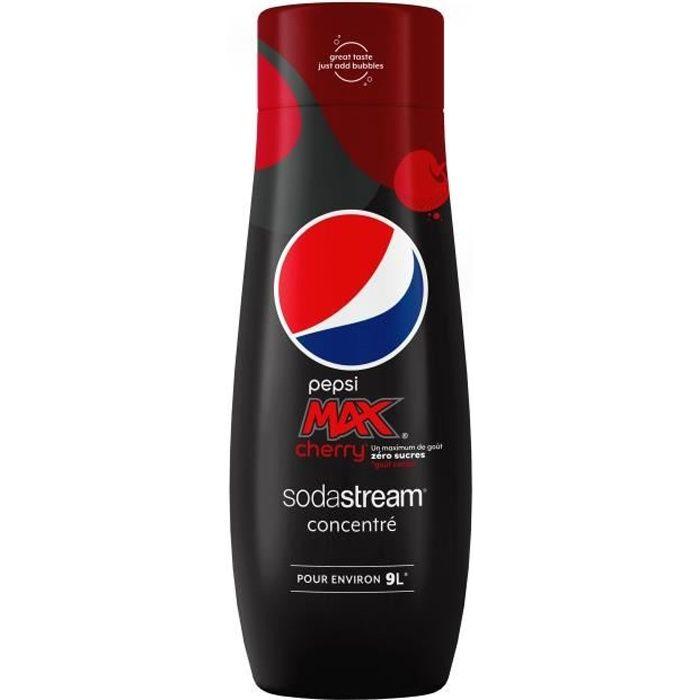 SODASTREAM 30011731 – Concentré Pepsi Max Cherry 440 ml – Bouchon doseur