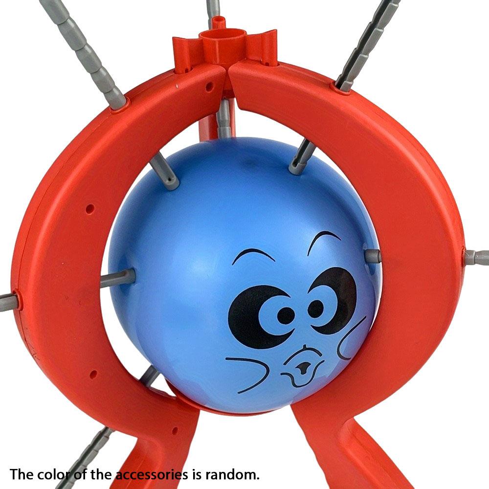 1 Set Tischballonspiel, Stachelspiel Brettspiel, Streich Explodierballon Interaktiver Trick, Scherzartikel für Familientreffen blue
