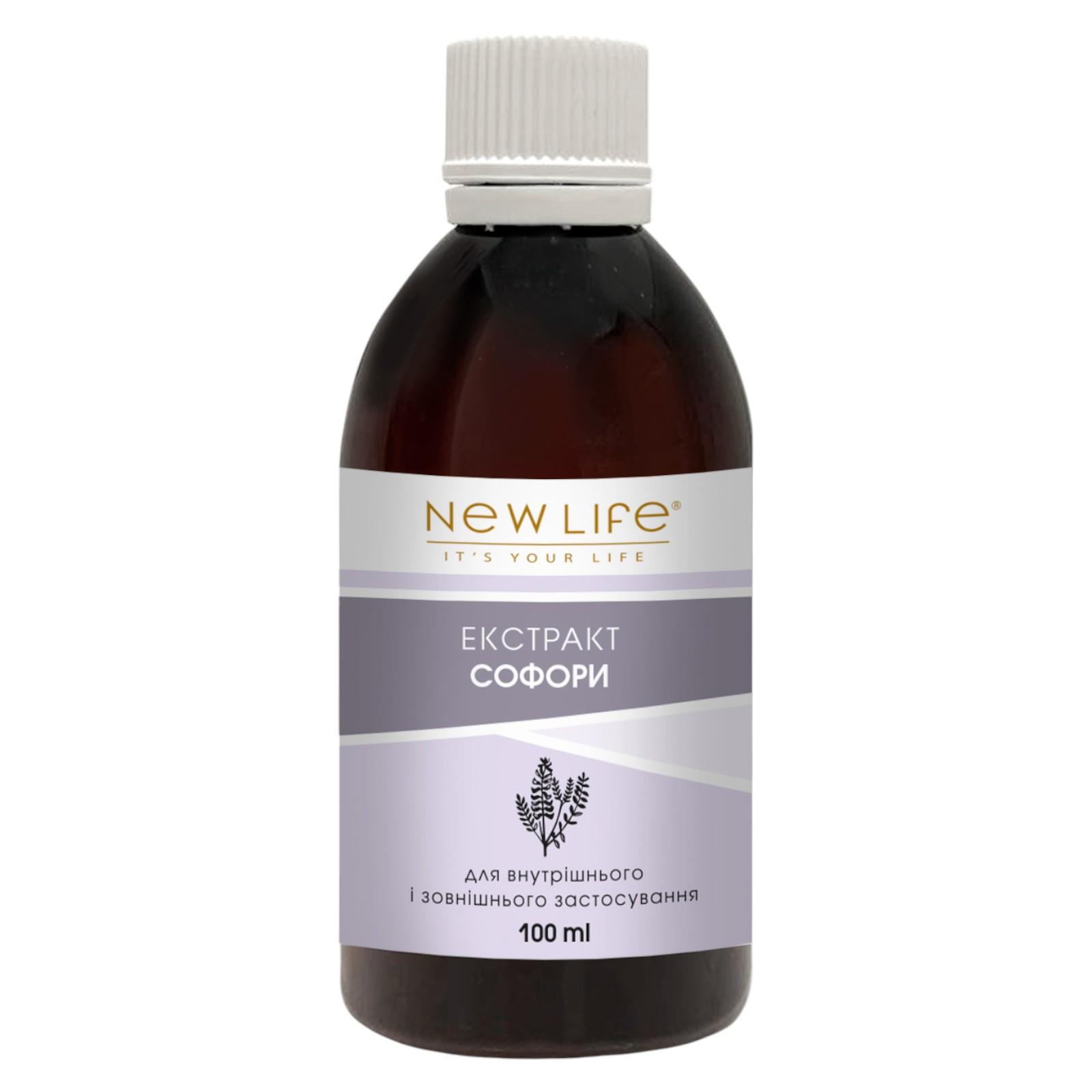 Sophora-Extrakt-Tinktur, pflanzliches flüssiges Nahrungsergänzungsmittel, neues Leben 100 ml (course 1,5 month)