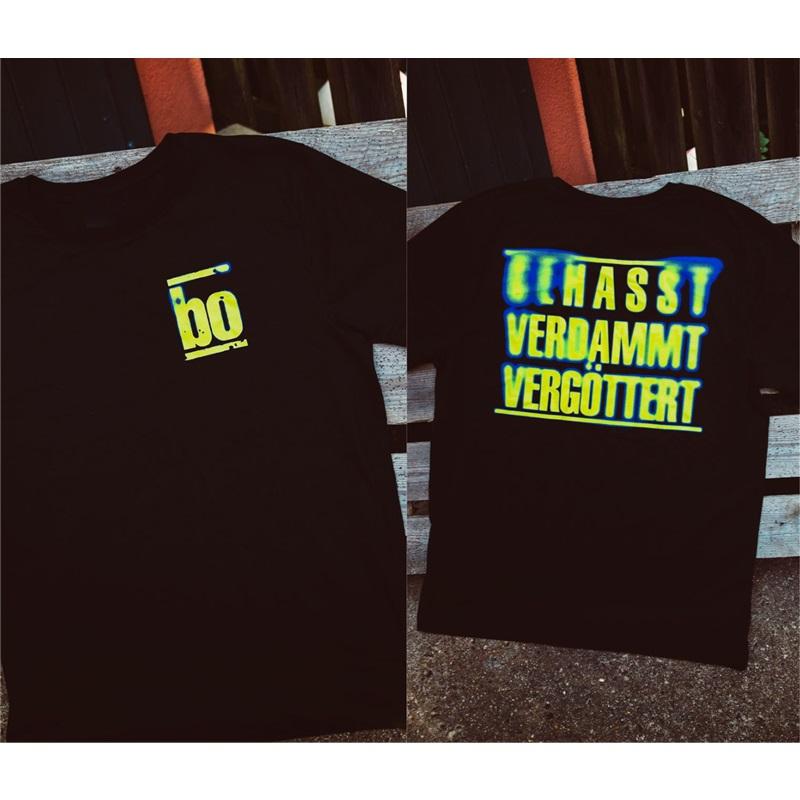 Böhse Onkelz 40 Jahre T-Shirt Gehasst Verdammt Vergöttert II Peripher Übergröße Y2k Streetwear Kleidung Lässige Baumwolle Herren Damen T-Shirts Tees XL gold