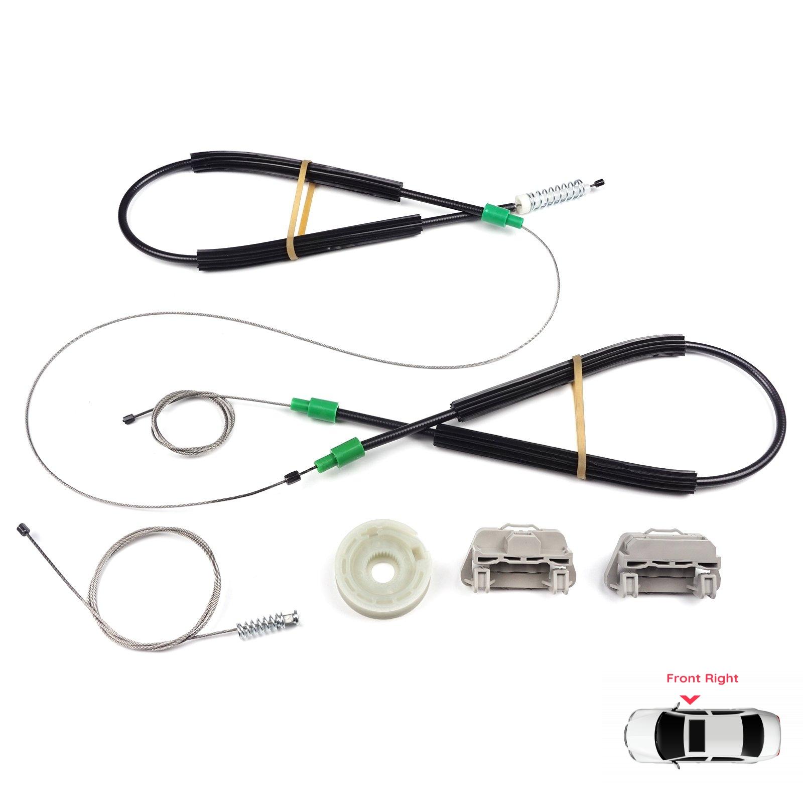 BWR287 Fensterheber Reparatursatz Vorne Rechte Tür für Ford Focus MK1 4/5 Tür Schrägheck Limousine Kombi 1142894