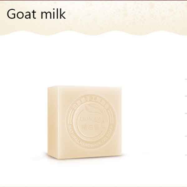 BIOAQUA Bambuskohle-Seife, Matcha-Seife, Lavendel, reinigende ätherische Ölseife, Schönheit, Haut, handgemachte Seife, Kosmetik Goat milk