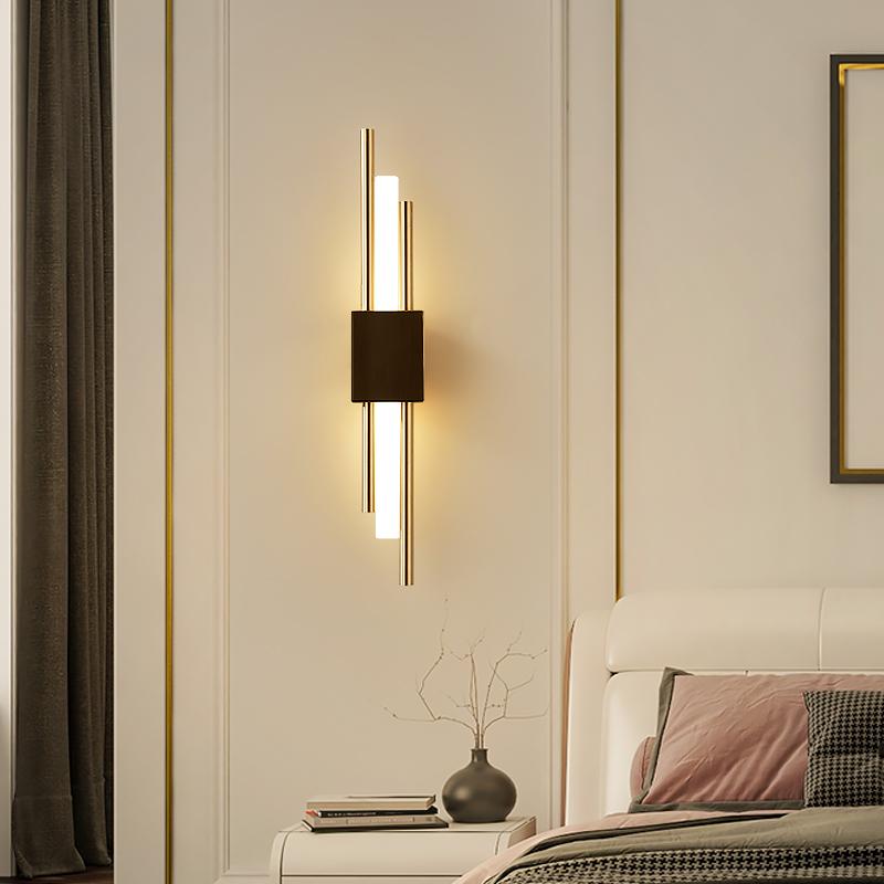 Moderne Led Wand Lampe Einfache Loft Gang Korridor Wand Lichter Neue Home Innen Beleuchtung Dekor Lampe Wohnzimmer Schlafzimmer Nacht lampe schwarz