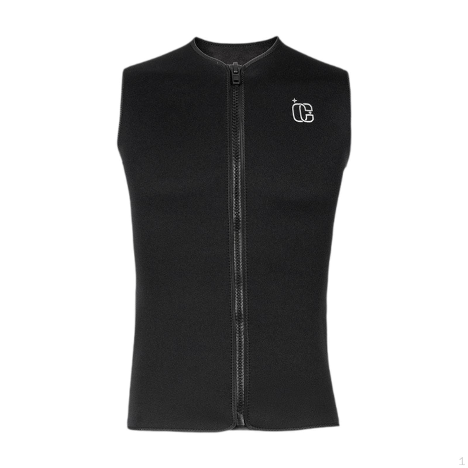Neoprenweste für Herren 3mm Neopren Schwimmweste Kajakfahren Surfen Wassersport S