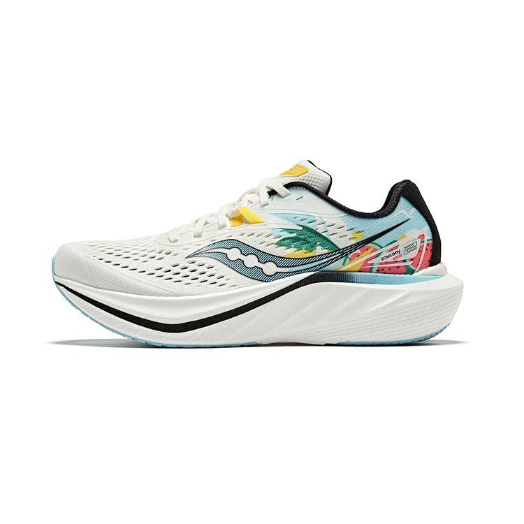 Saucony Slay Full Speed 2 Professionelle Marathon-Renn-Trainings-Laufschuhe Low Top Unisex-Laufschuhe Weiß Schwarz S28234-5 43