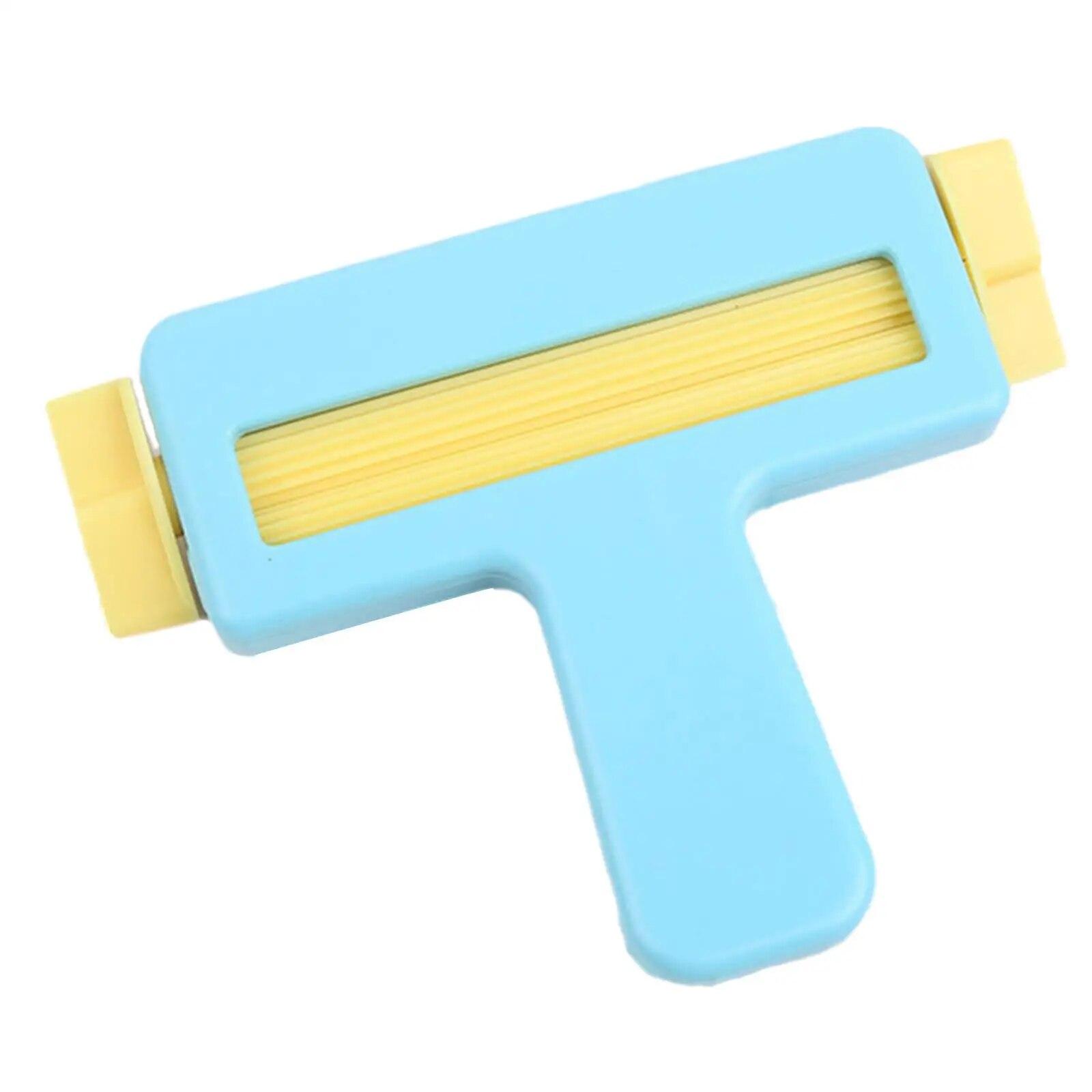 Texture Roller Papier Handwerk Werkzeuge Papier Crimper Papier Quilling Werkzeug Wellenformer Herstellung Werkzeug für DIY Kunst Handwerk Scrapbooking blau
