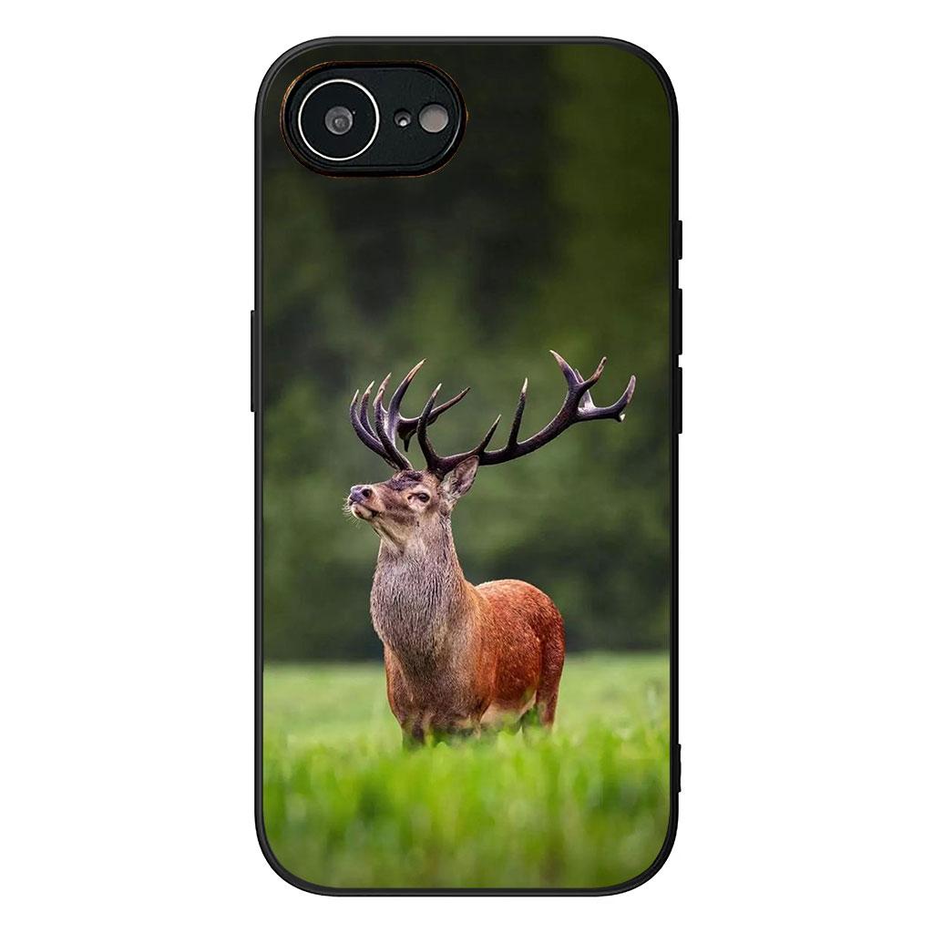 Handyhülle mit Hirschmotiv für Samsung Galaxy S25 S24 S22 S23 FE Ultra Plus A56 A05 A06 A15 A16 A55 S7 Edge Galaxy S7
