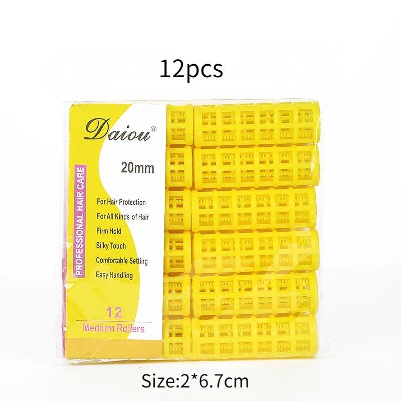 6-14 teile/satz Faule Lockenwickler Friseur Lockenwickler Roller Große Grip Clips DIY Haar Styling Werkzeuge unsicher Farbe Schönheit Zubehör