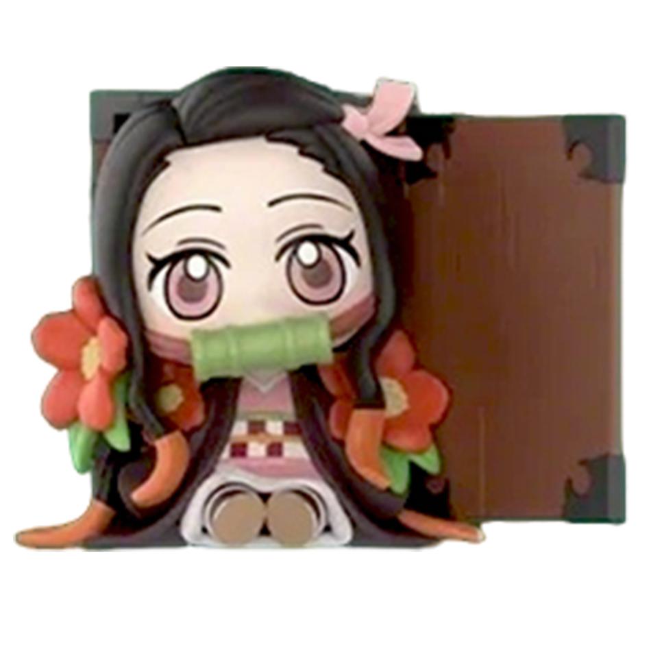Demon Slayer Modell Mystery Box Kamado Tanjirou Kamado Nezuko Kollektion Zufälliges Anime Geschenk Überraschungsbox für Fans