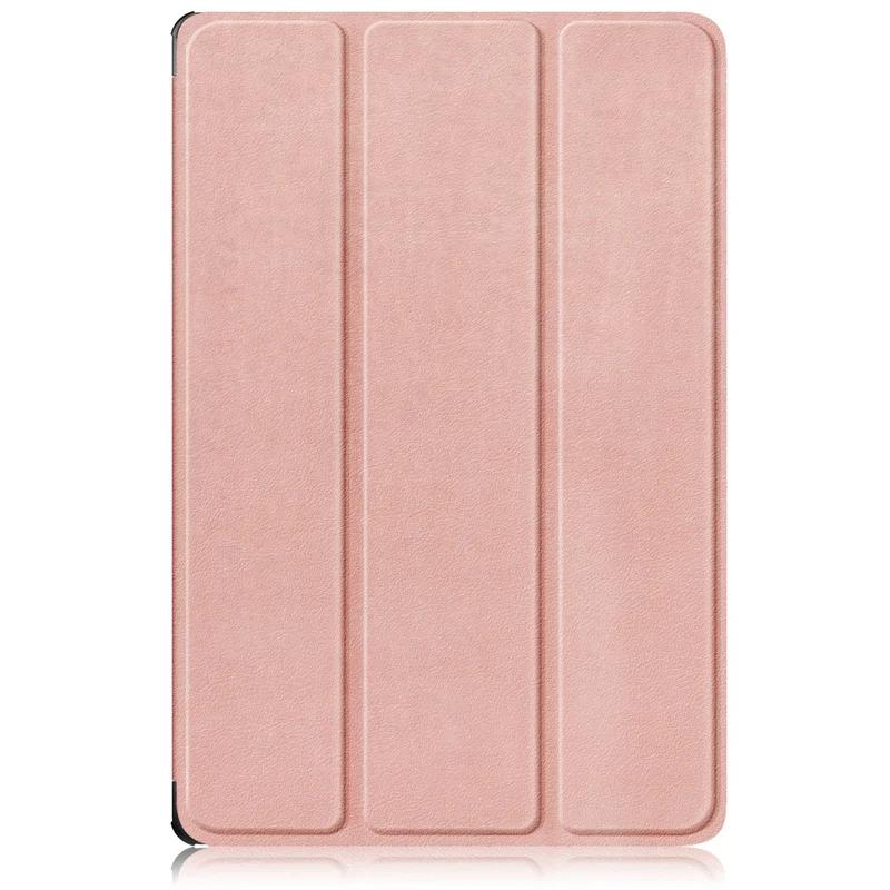 Hülle für Lenovo Yoga Tab Plus 12.7 Hülle TB520FU Mode Malerei Smart Ständer Lederhülle für Yoga Pad Pro AI 12.7 Hülle Funda Tab ldea 11 TB336ZU/FU rose gold