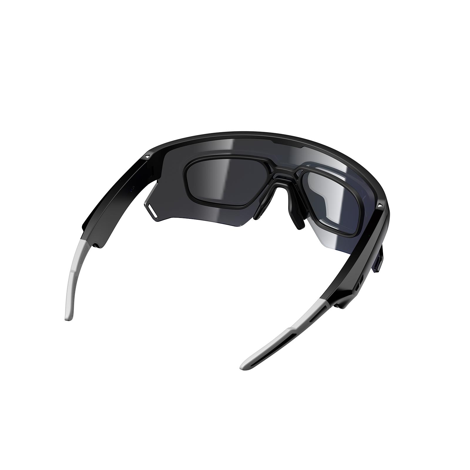 Blackview D2 Sonnenbrille Freisprech-Fahrbrille mit Kopfhörern Outdoor-Sportbrille Kabelloses Headset schwarz